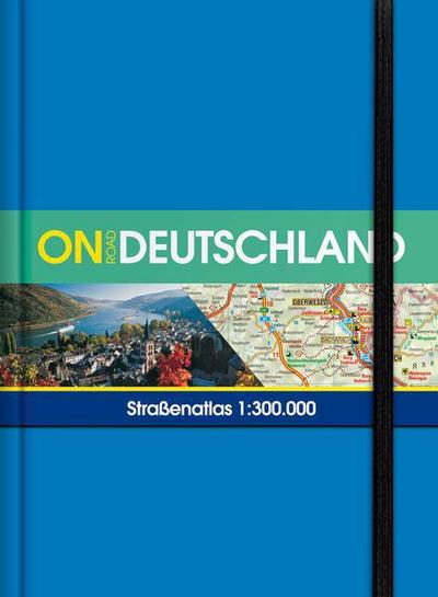 ON ROAD Deutschland: Strassenatlas 1:300.000