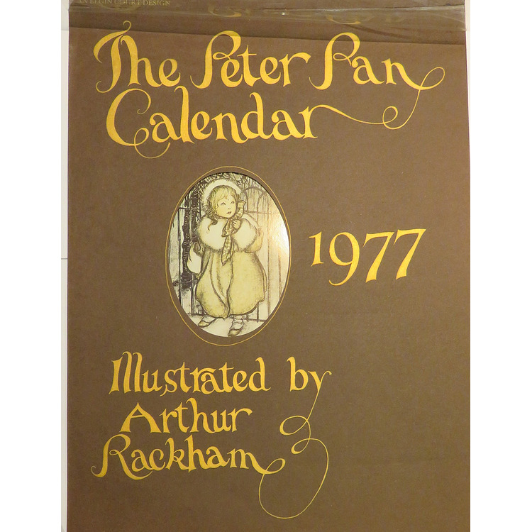 The Peter Pan Calendar 1977 Illustrated by Arthur Rackham Soft (1977