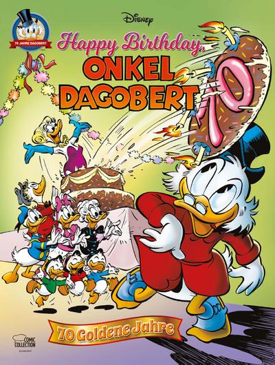 NEUWARE Onkel Dagobert! 70 Goldene Jahre Comic Happy Birthday Disney