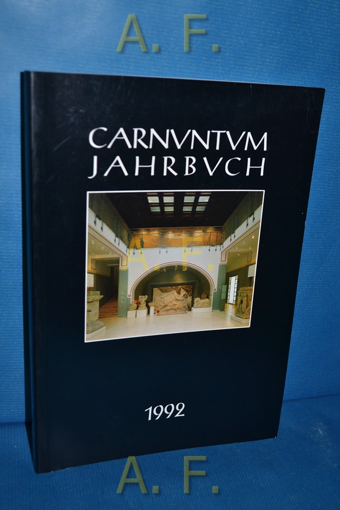 Carnuntum Jahrbuch 1992 (