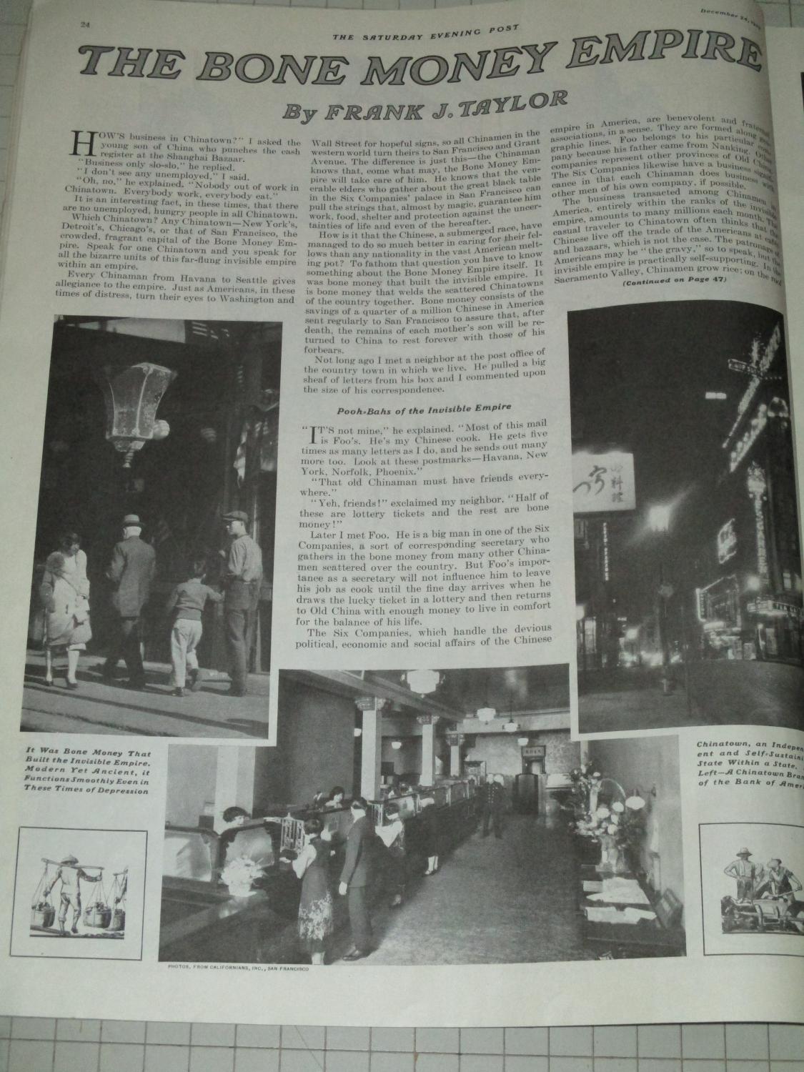 Dec.24,1932 The Saturday Evening Post Magazine J.C.Leyendecker Cvr