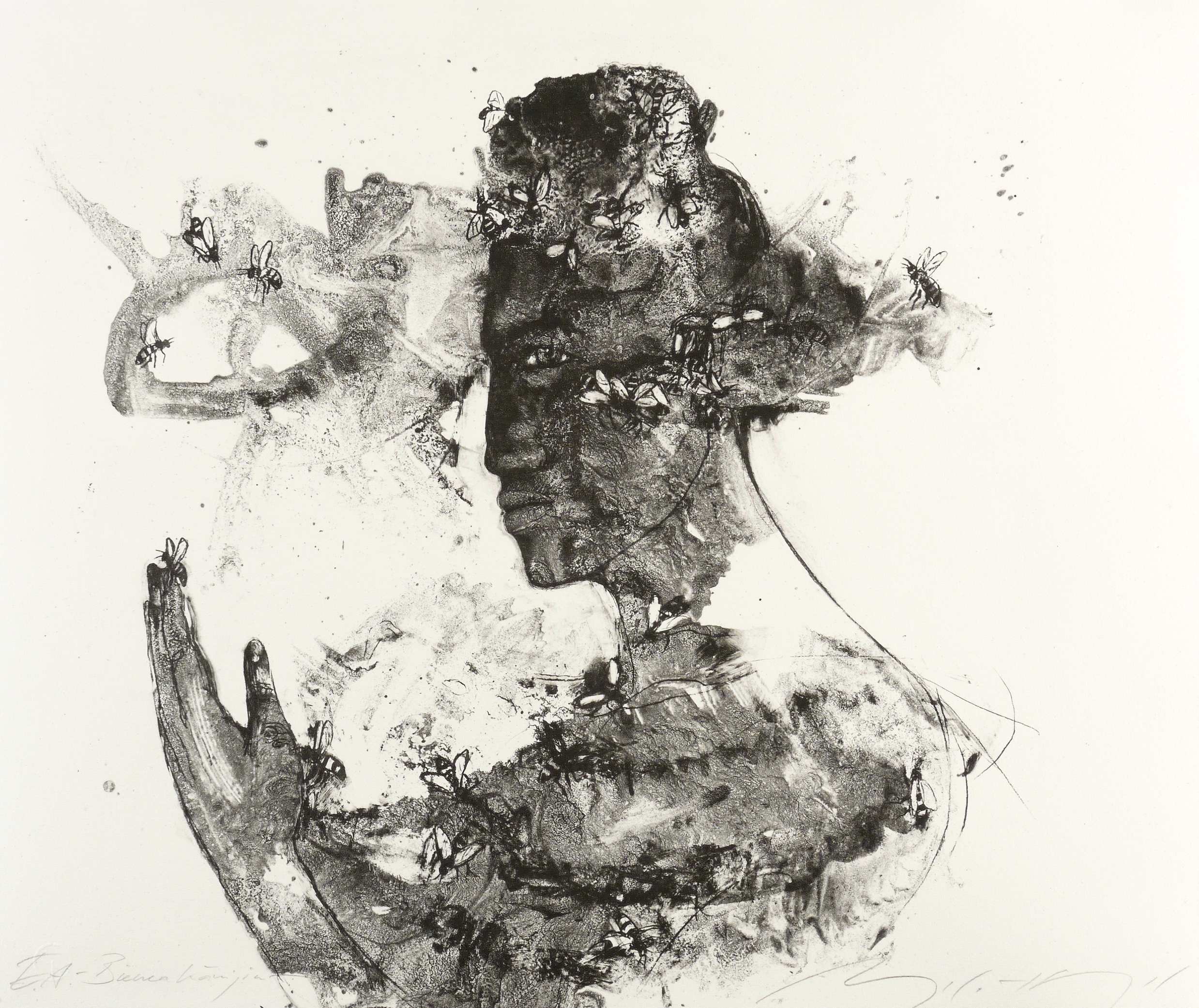 Hampel Angela Bienenkonigin 0 Signed By Author S Kunst Nbsp Nbsp Grafik Nbsp Nbsp Poster Galerie Himmel
