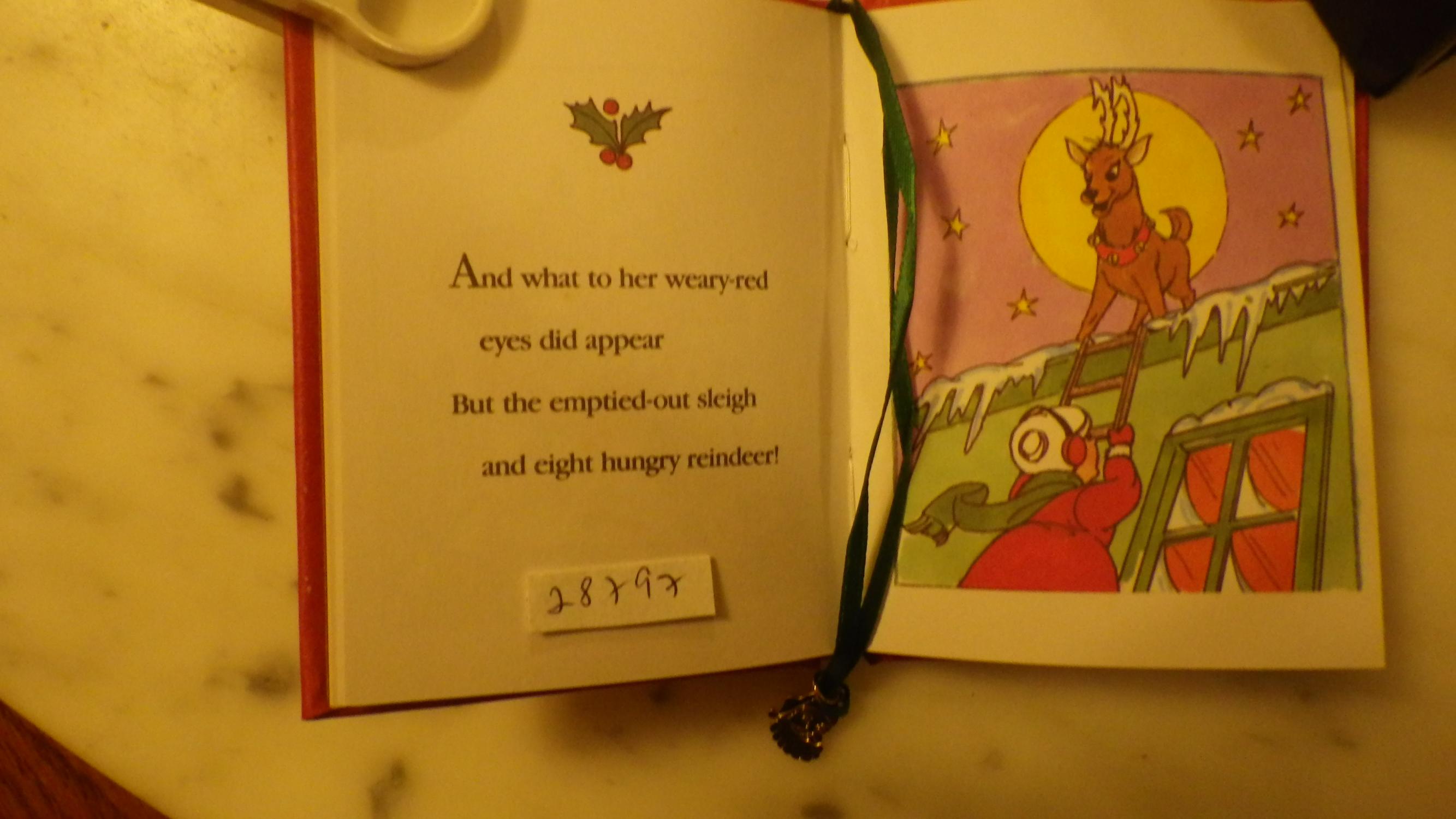 Twas The Night AFTER Christmas The Untold STORY, POEM in Color Dustjacket SANTA CLAUS Being