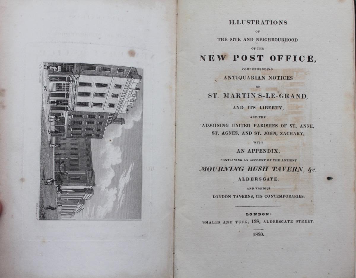 Illustrations of the Site and Neighbourhood of the New Post Office ...