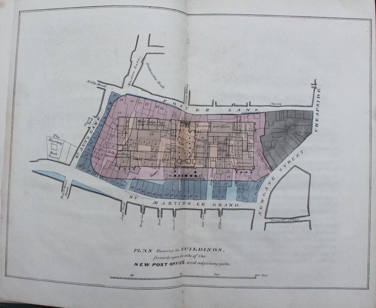 Illustrations of the Site and Neighbourhood of the New Post Office ...