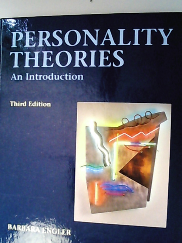 Personality Theories: An Introduction - Engler, Barbara,