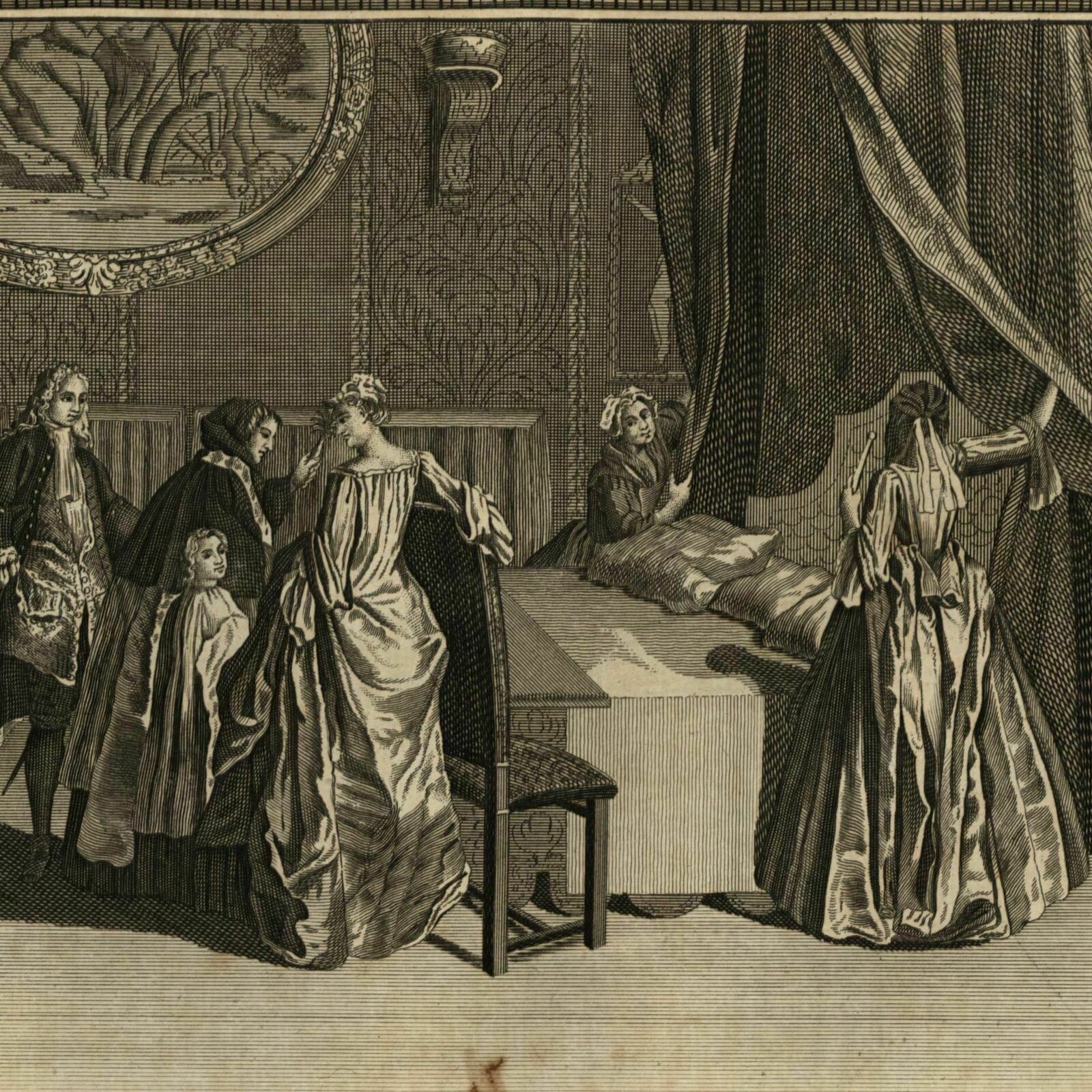 Blessing Nuptial Bed Roman Catholics Religious Rites Ceremonies 1789