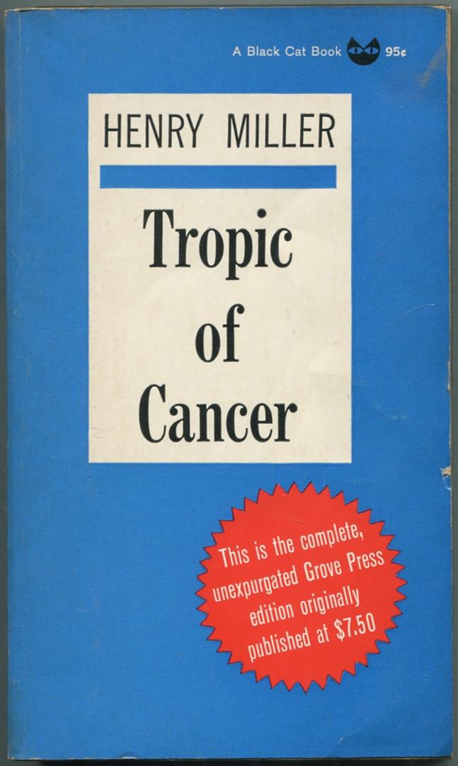 Tropic of Cancer by MILLER, Henry Very Good Softcover (1961) Between the CoversRare Books