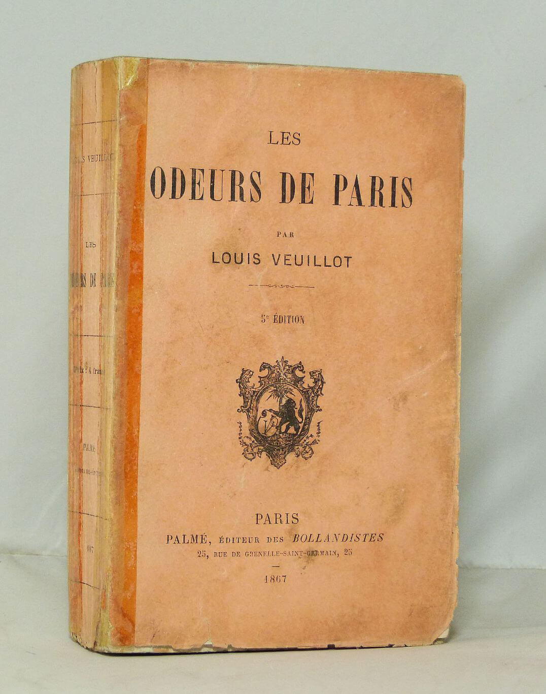 Les odeurs de Paris Louis VEUILLOT [Couverture souple]