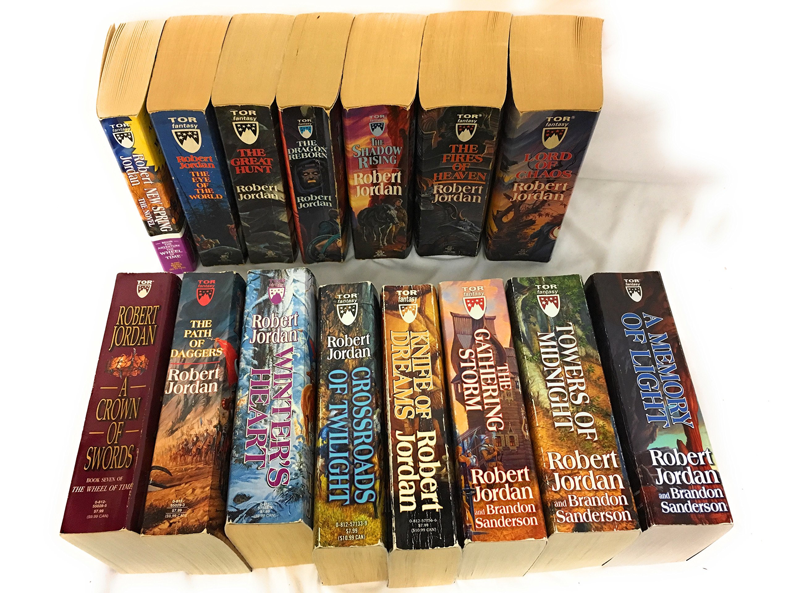 The Complete Wheel of Time Series Set (1-14) by Robert & Brandon ...