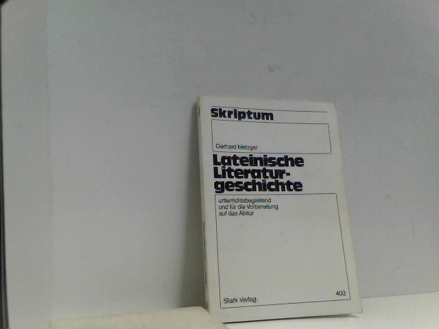 Abitur-Wissen, Lateinische Literaturgeschichte - Unbekannt