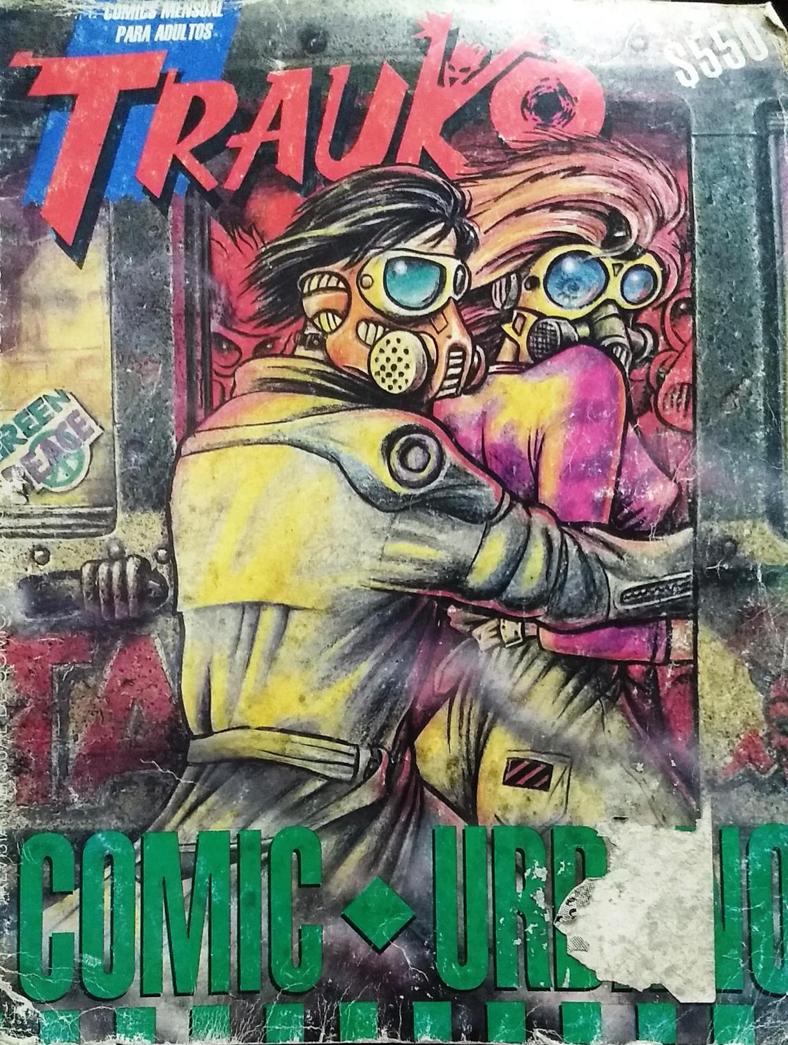 Trauko N°27. Comics mensual para adultos: Aceptable Encuadernación de tapa  blanda (1990) 1ª Edición