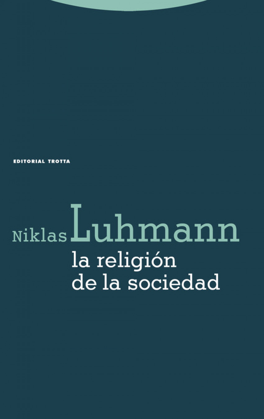 Religión de la sociedad - Luhmann, Niklas