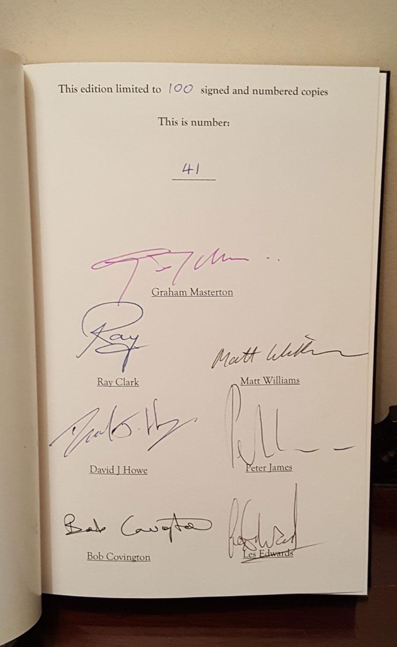 Manitou Man - The World of Graham Masterton - **Multi Signed** - 1st ...