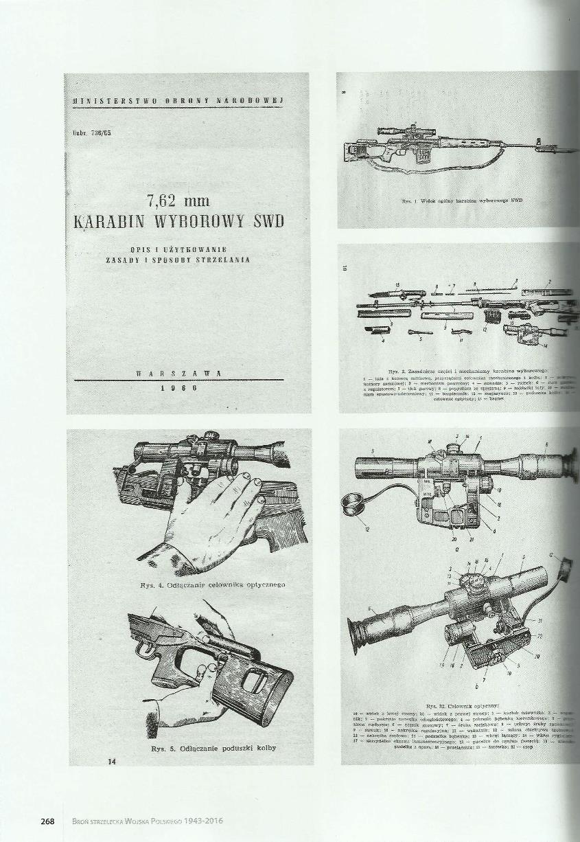 BOOK WEAPONS OF POLISH ARMY 1943-2016 VIS P64 AK47 DP28 PPsh41 PPs43 SVD MOSIN