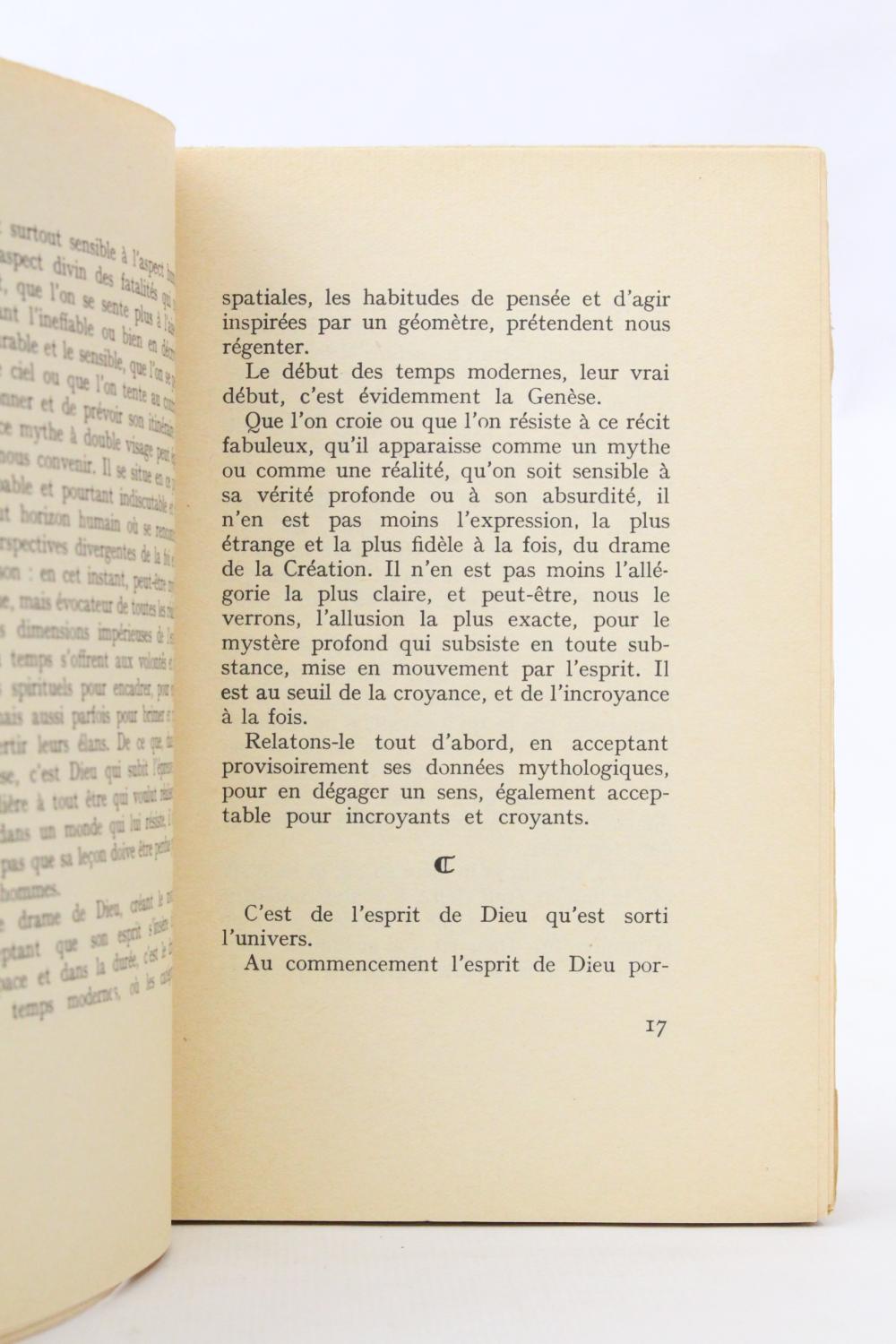Les frontaliers du néant by ARON Robert: couverture souple (1949 ...