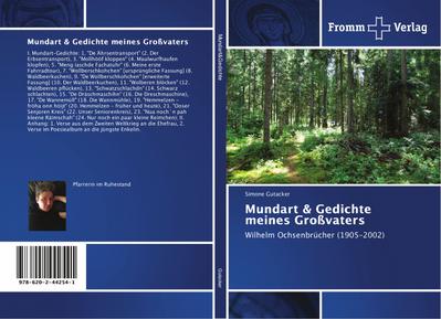 Mundart & Gedichte meines Großvaters : Wilhelm Ochsenbrücher (1905-2002) - Simone Gutacker
