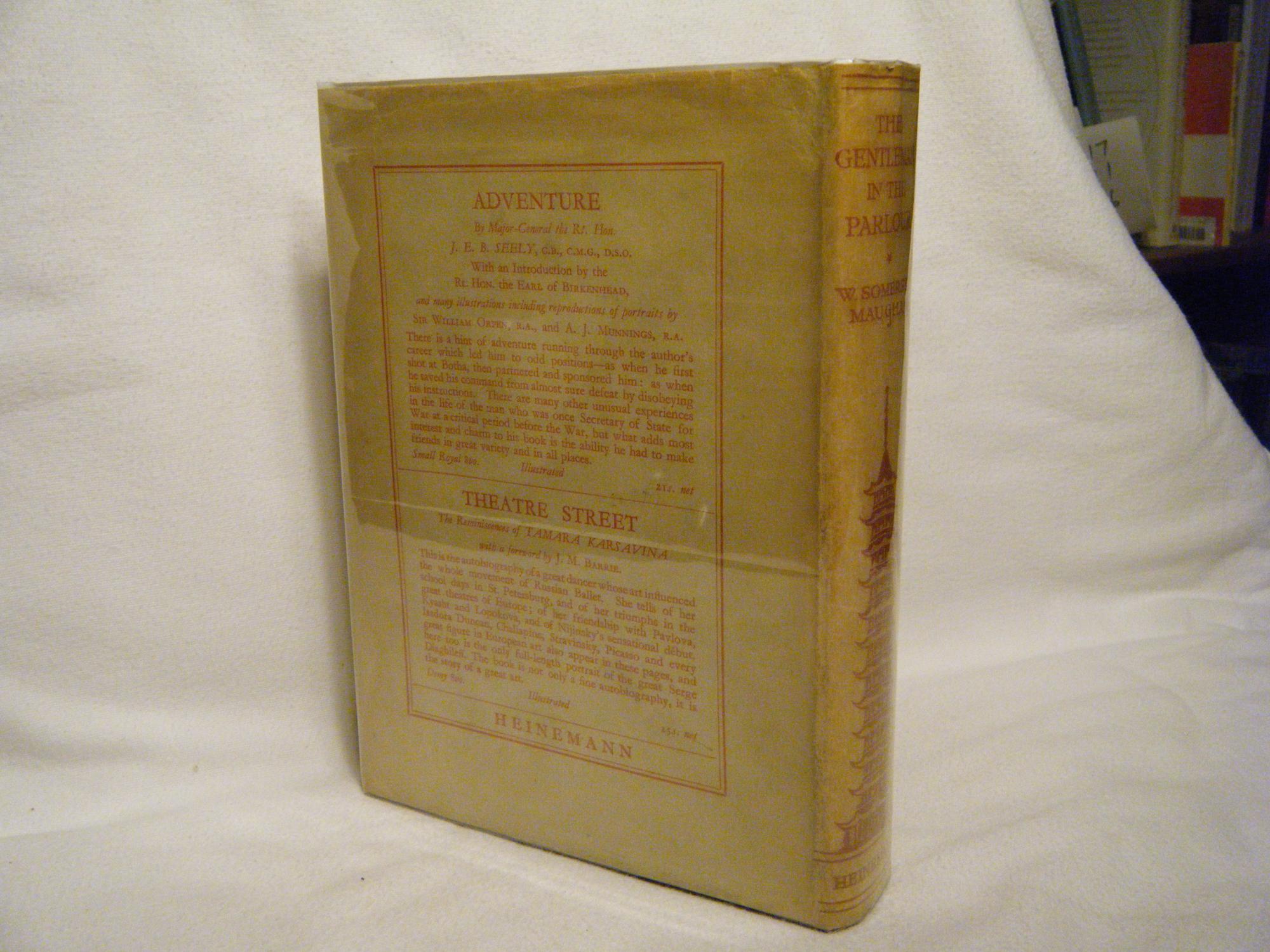 The Gentleman in the Parlour by Maugham, W. Somerset: Very The Gentleman in the Parlour by Maugham, W. Somerset: Very
