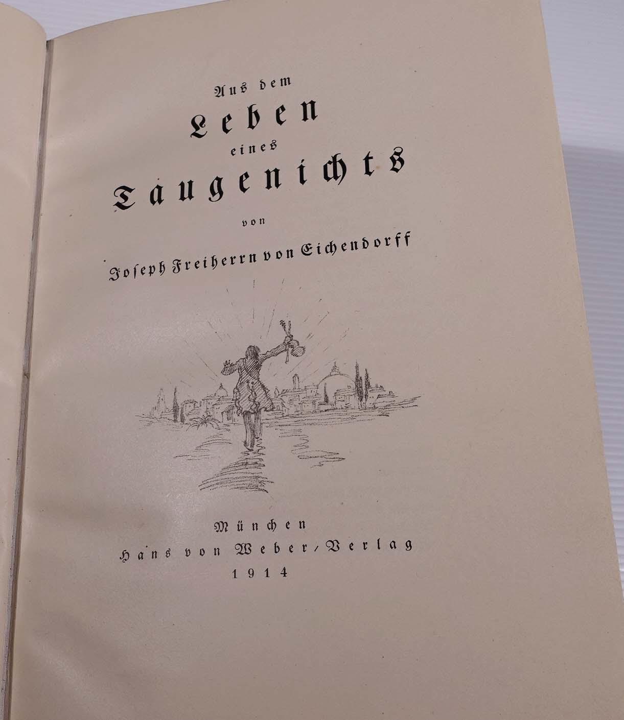 Aus Dem Leben Eines Taugenichts Zusammenfassung Aus dem Leben eines Taugenichts par Eichendorff, Joseph von - Original