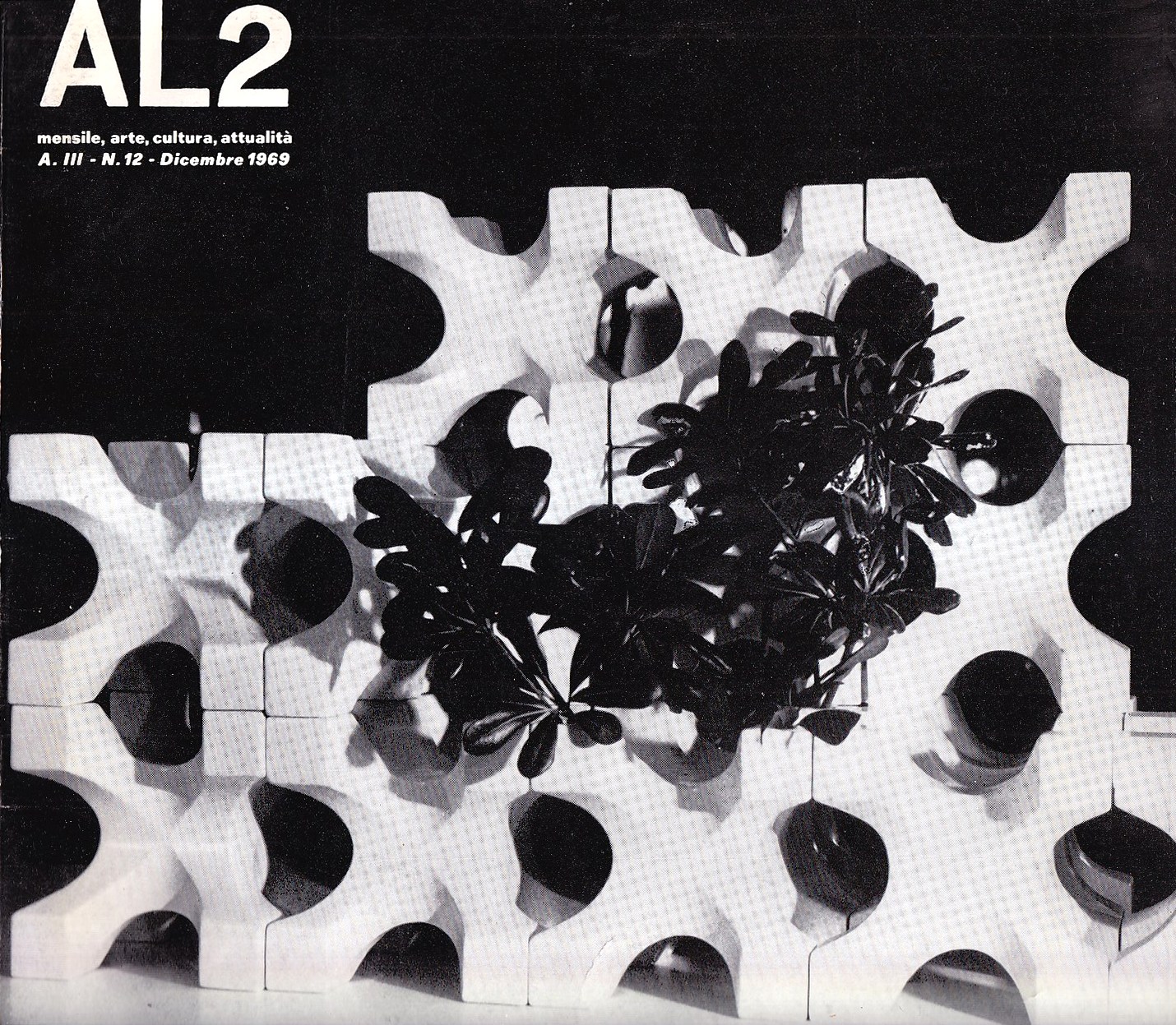 Abebooks AL2 Mensile Arte Cultura attualità. Anno III - N. 12 - dicembre 1969