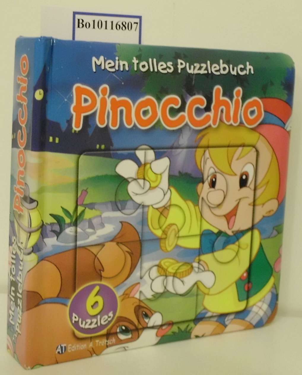 Mein tolles Puzzlebuch Pinocchio 6 Puzzles