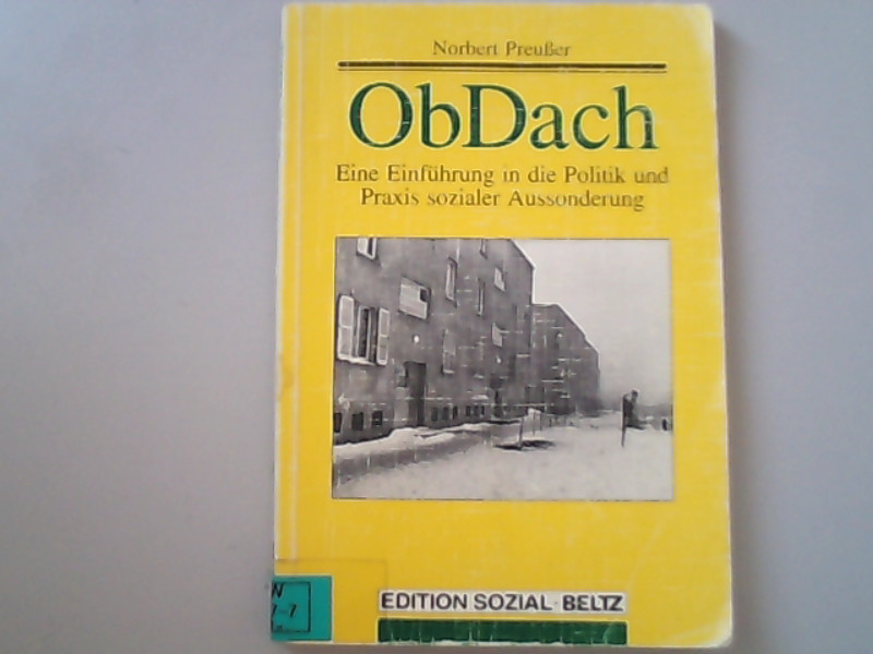 ObDach - Preusser, Norbert,