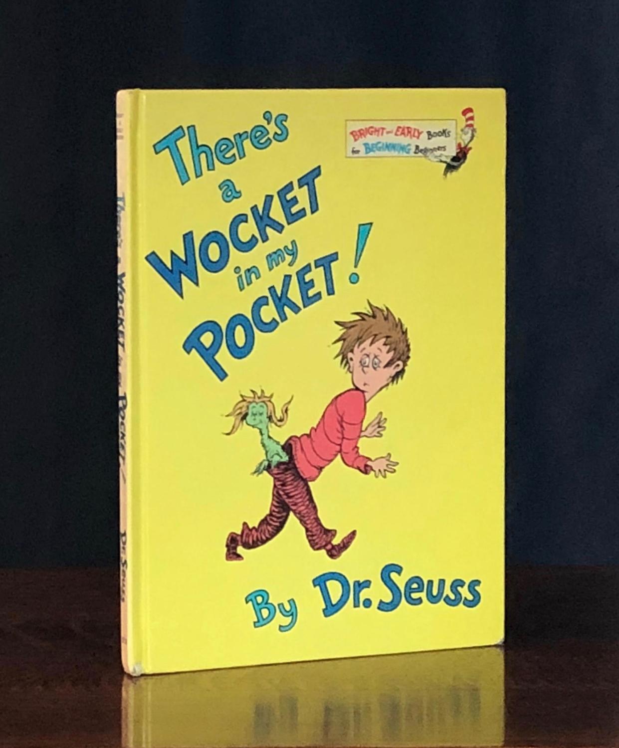 There S A Wocket In My Pocket By Dr Seuss Very Good Hardcover 1974 1st Edition Moroccobound Fine Books Ioba