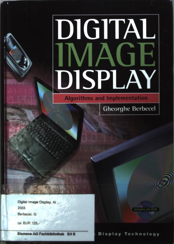 Digital Image Display: Algorithms and Implementation. - Berbecel, Gheorghe