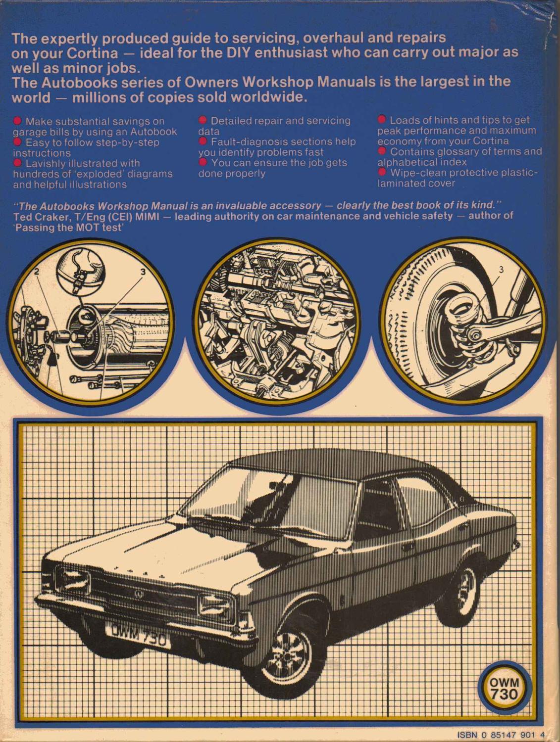 Ford Cortina MK.3 Owners Workshop Manual 