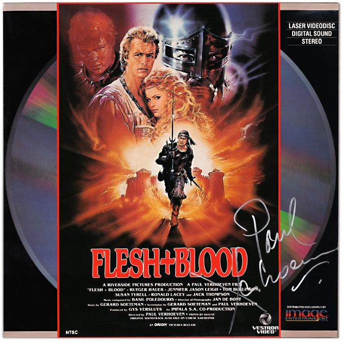 Flesh and Blood. by VERHOEVEN, Paul, Director. Starring Rutger Hauer, Jack Thompson and Jennifer