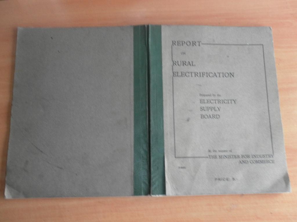 Report on Rural Electrification Prepared By the Electricity Supply