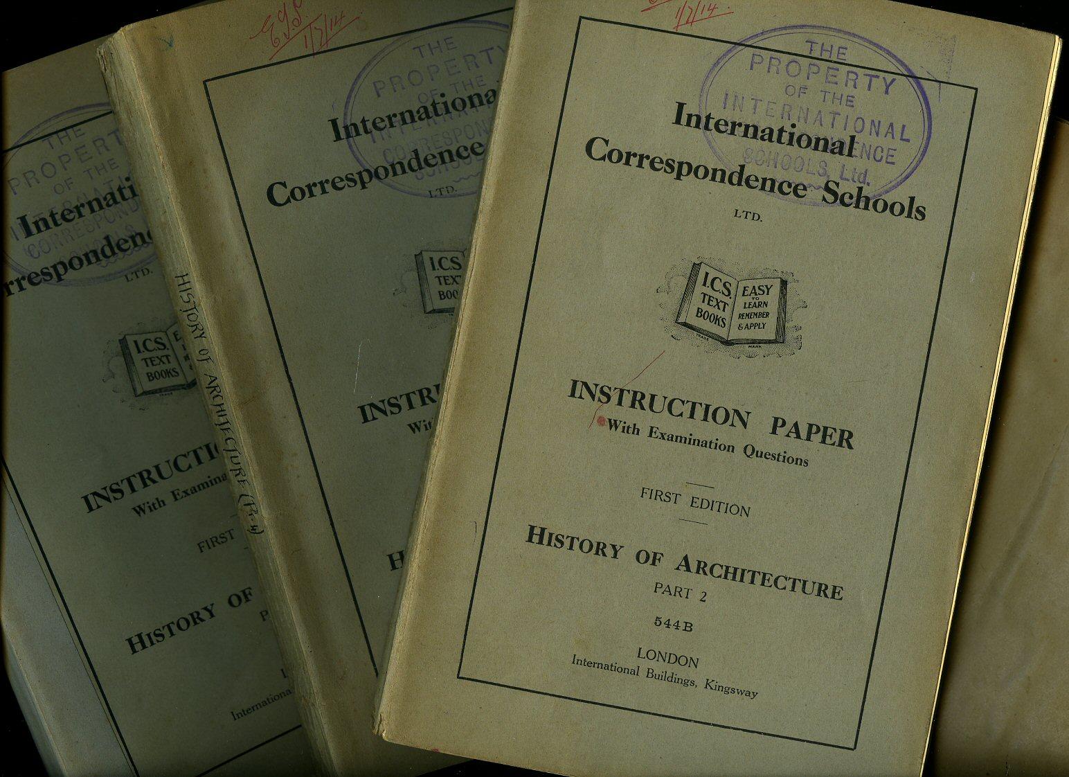 International Correspondence Schools History of Architecture