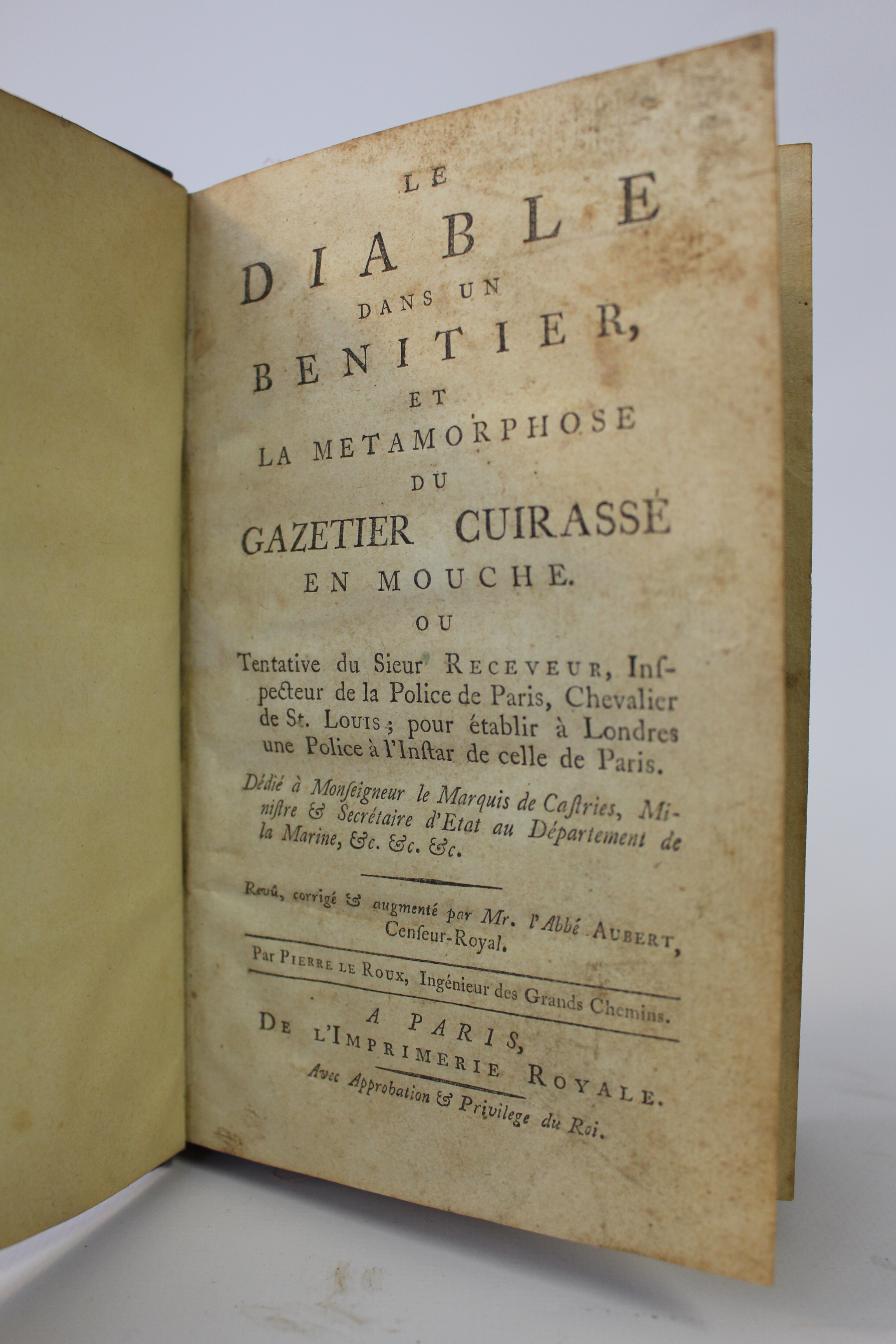 Le diable dans un benitier : Et la métamorphose du gazetier cuirassé en ...