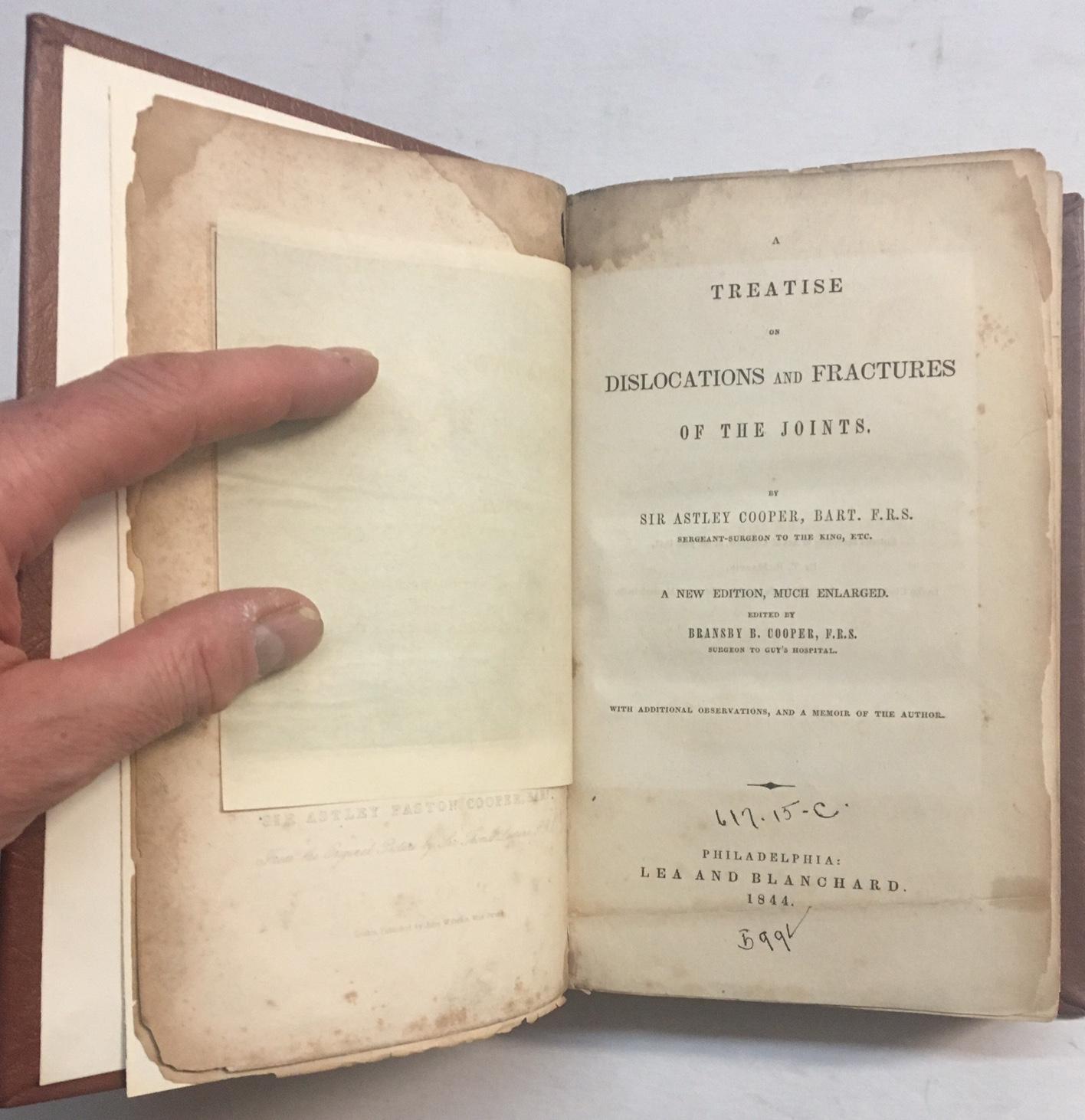 A Treatise on Dislocations and Fractures of the Joints by Cooper, Sir ...