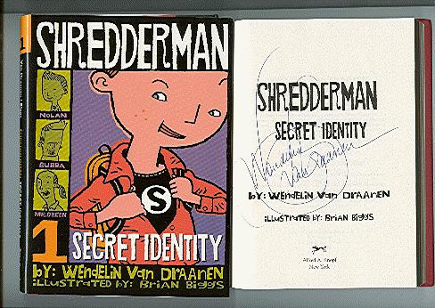 Lot Of 2 Shredderman Books Volume 1-2 by Wendelin Van Draanen Hardcover