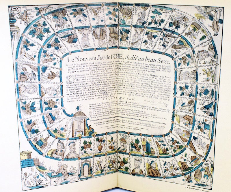 Le Noble Jeu de L'oie en France, de 1640 à 1950 / La Vie Quotidienne a Paris de 1820 à 1824 par D'allemagne, Henry-René: (1950) | Bromer Booksellers, Inc., ABAA Le Noble Jeu de L'oie en France, de 1640 à 1950 / La Vie Quotidienne a Paris de 1820 à 1824 par D'allemagne, Henry-René: (1950) | Bromer Booksellers, Inc., ABAA