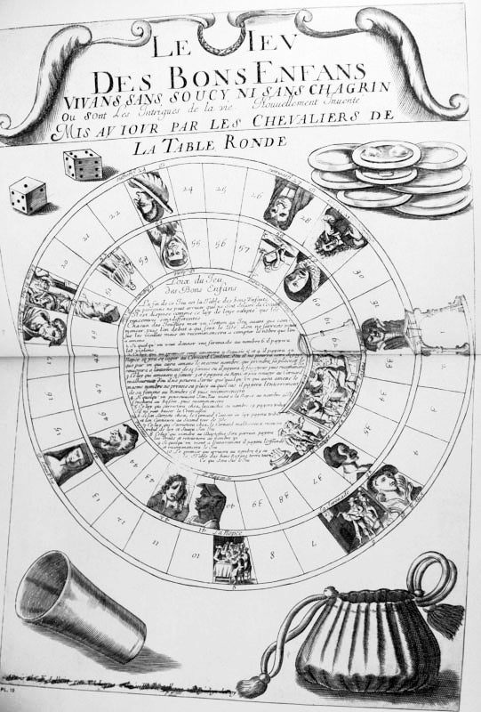Le Noble Jeu de L'oie en France, de 1640 à Le Noble Jeu de L'oie en France, de 1640 à