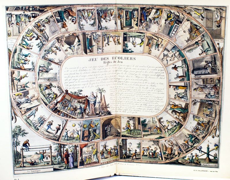 Le Noble Jeu de L'oie en France, de 1640 à 1950 / La Vie Quotidienne a Paris de 1820 à 1824 par D'allemagne, Henry-René: (1950) | Bromer Booksellers, Inc., ABAA Le Noble Jeu de L'oie en France, de 1640 à 1950 / La Vie Quotidienne a Paris de 1820 à 1824 par D'allemagne, Henry-René: (1950) | Bromer Booksellers, Inc., ABAA