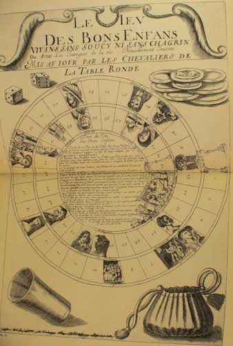 Le Noble Jeu de L'oie en France, de 1640 à Le Noble Jeu de L'oie en France, de 1640 à