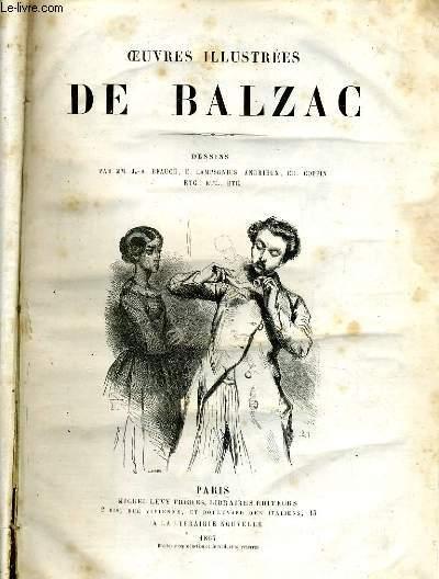Oeuvres Illustrées de Balzac. TOME I by BALZAC HONORÉ DE: bon ...