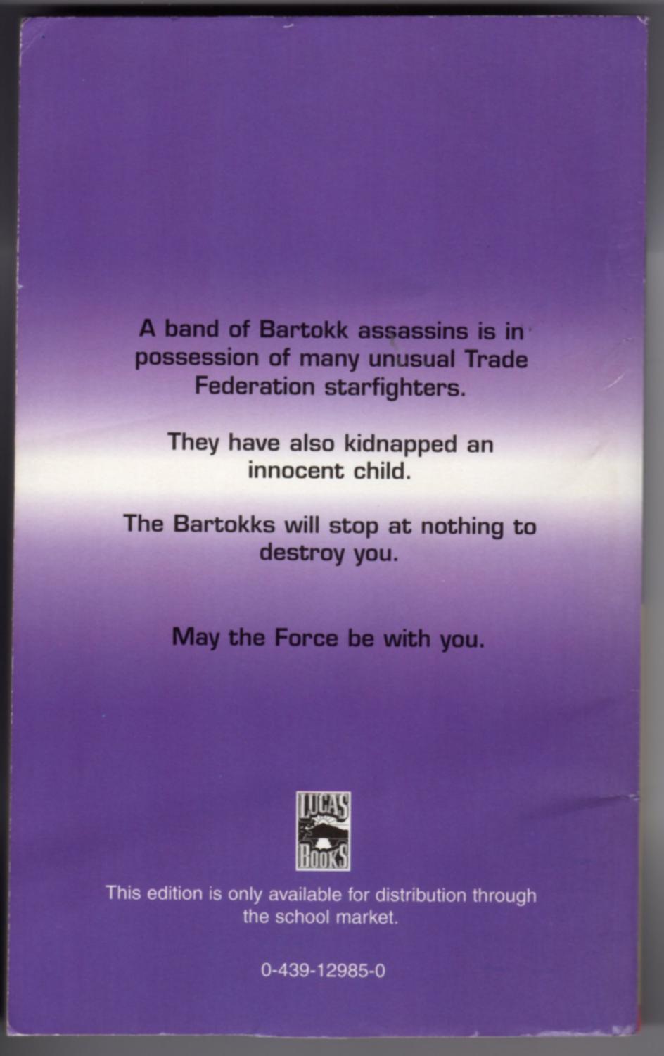 by Ryder Windham Book The The Bartokk Assassins Star Wars Episode 1 Adventures 