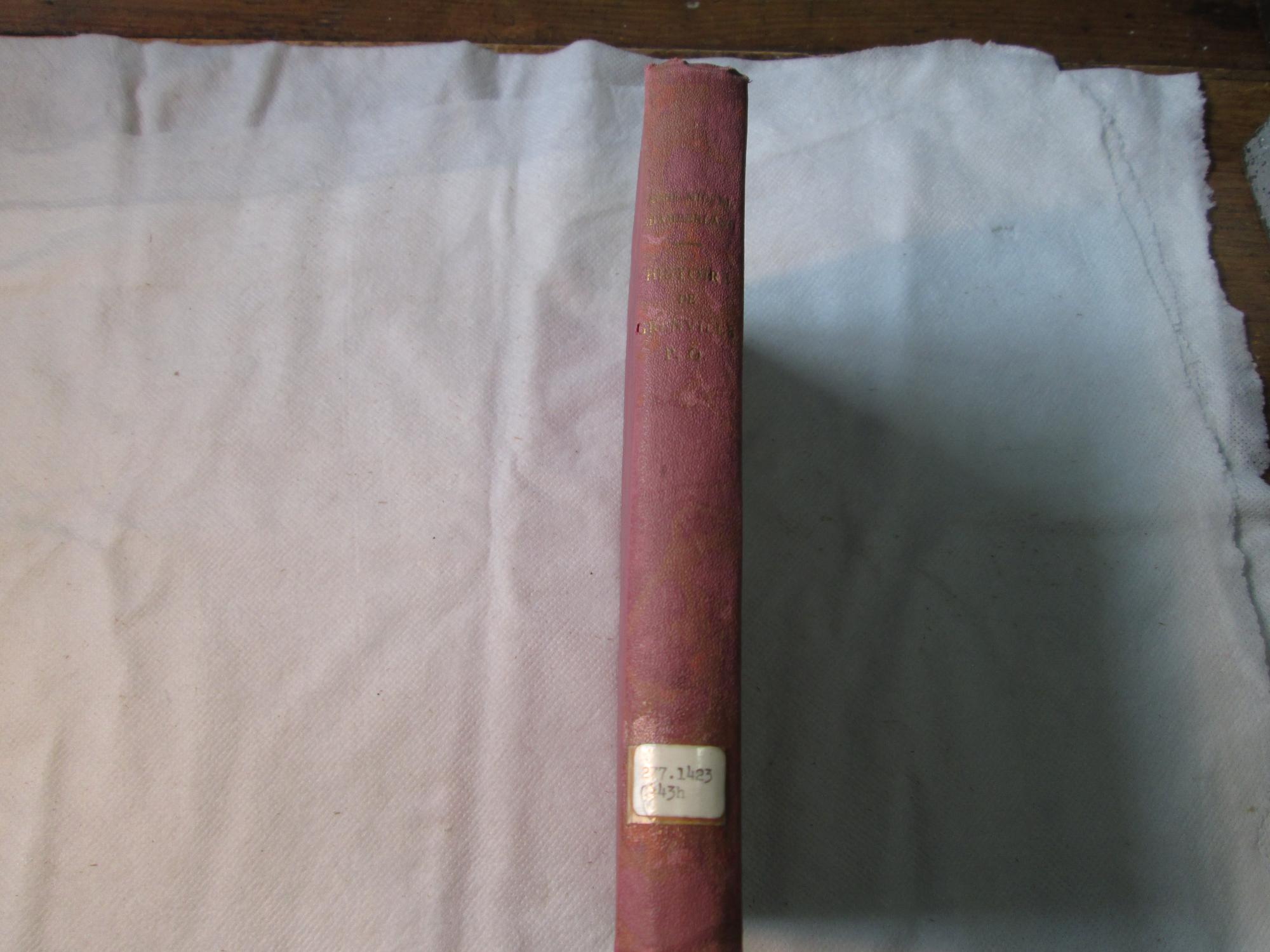 Histoire de NotreDame des SeptDouleurs de Grenville, P.Q. by