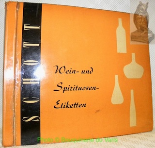 Etiketten Fur Wein Fruchtsaft Cognac Rum Arak Branntwein Likore 1960 Bouquinerie Du Varis