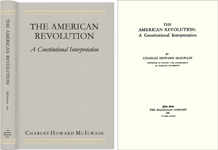 american revolution: a constitutional interpretation