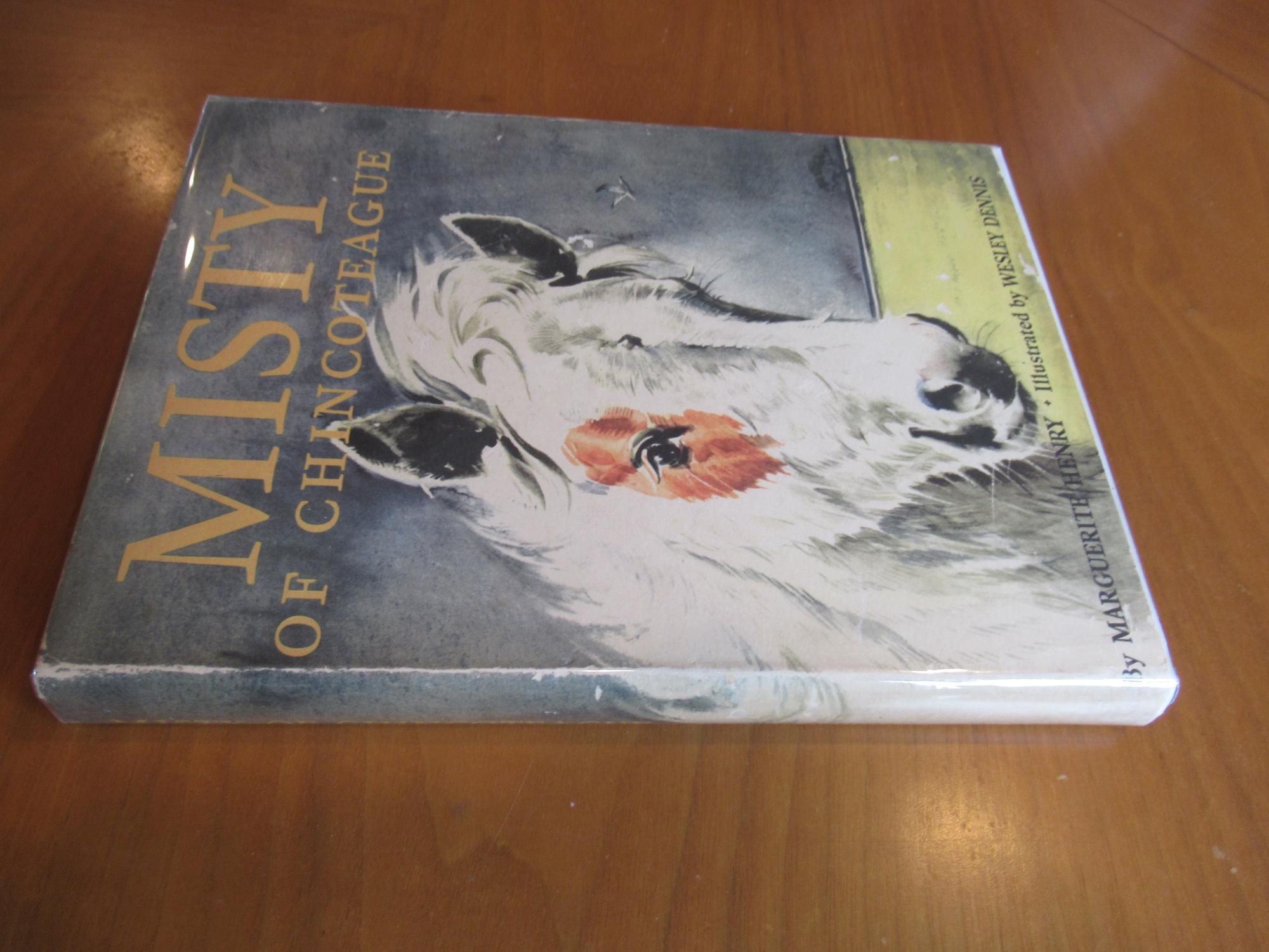 Misty Of Chincoteague (First Printing In Dj, Frank Capra Copy) by Henry, Marguerite (Frank Capra