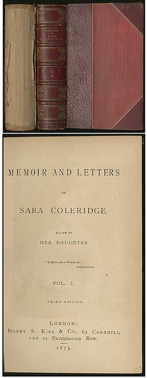 Memoir and Letters of Sara Coleridge - COLERIDGE, Sara