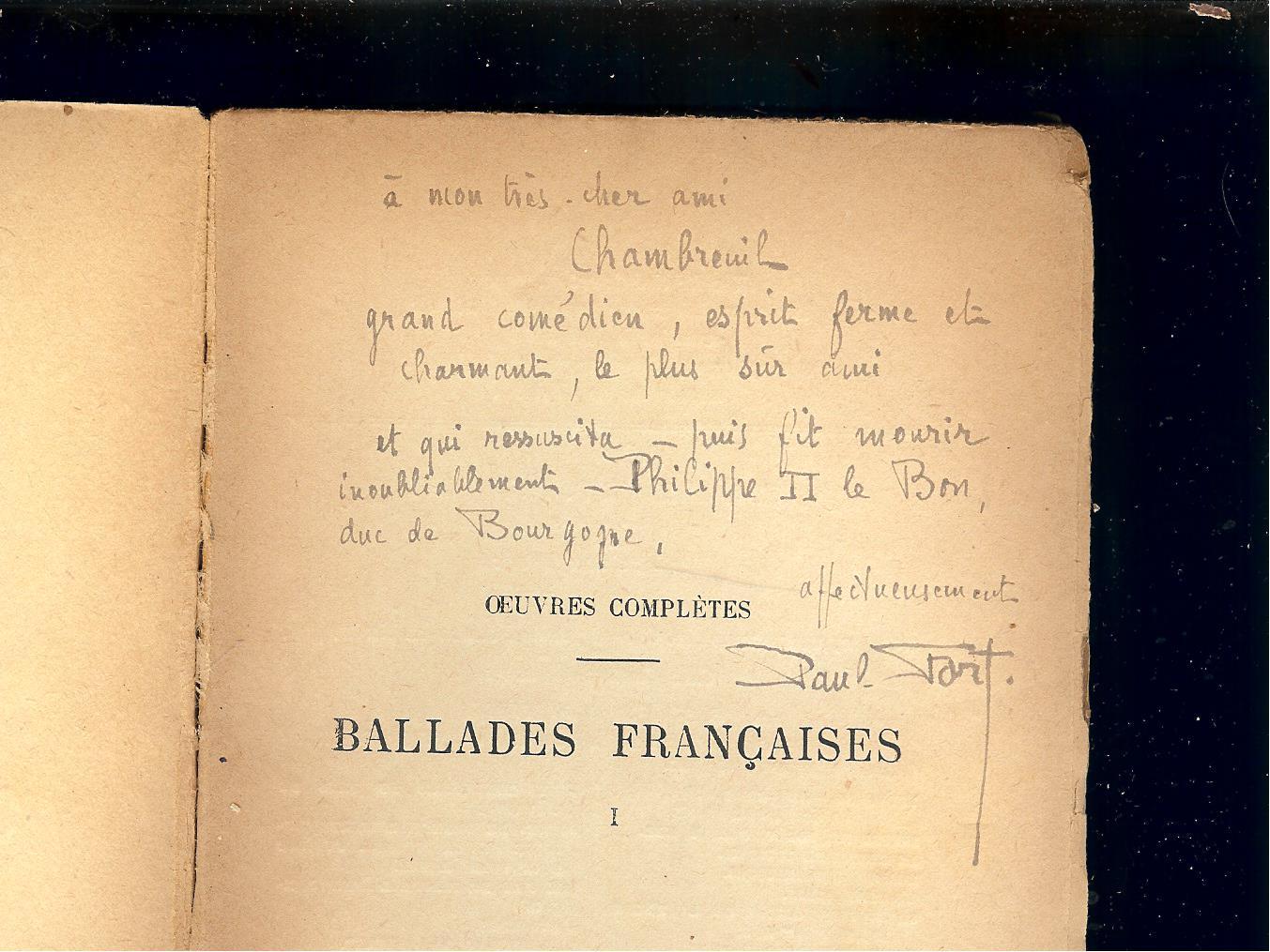 LA RONDE autour DU MONDE - Préface de Pierre LOUYS - BELLE DEDICACE à