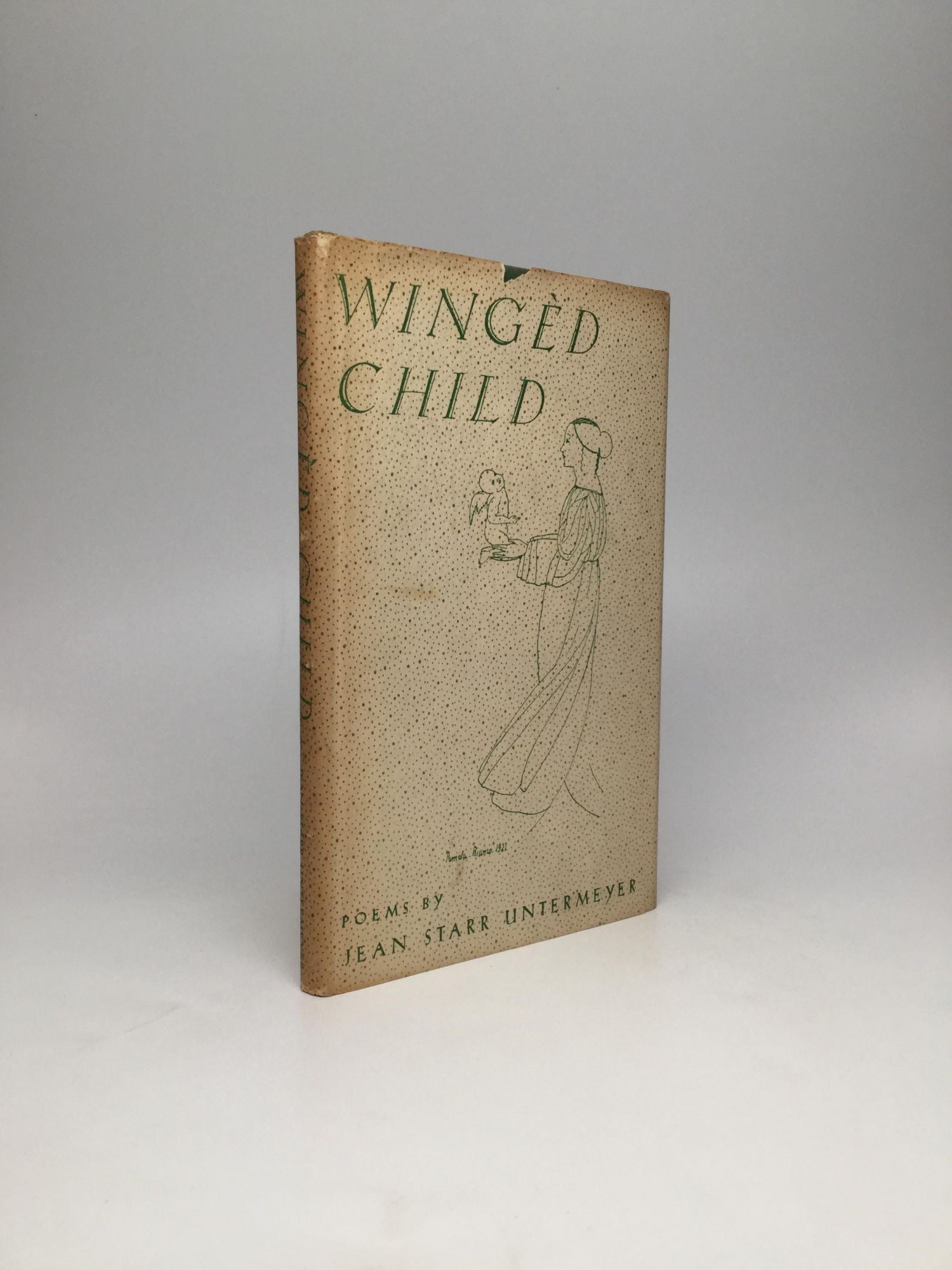 WINGED CHILD by Untermeyer, Jean Starr Very good Hardcover (1936