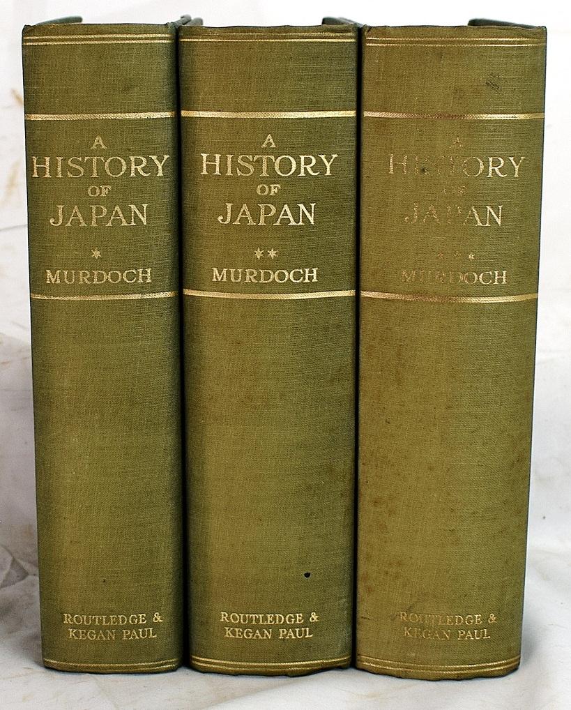 A History of Japan (3 Volumes) : Vol I - from the Origins to