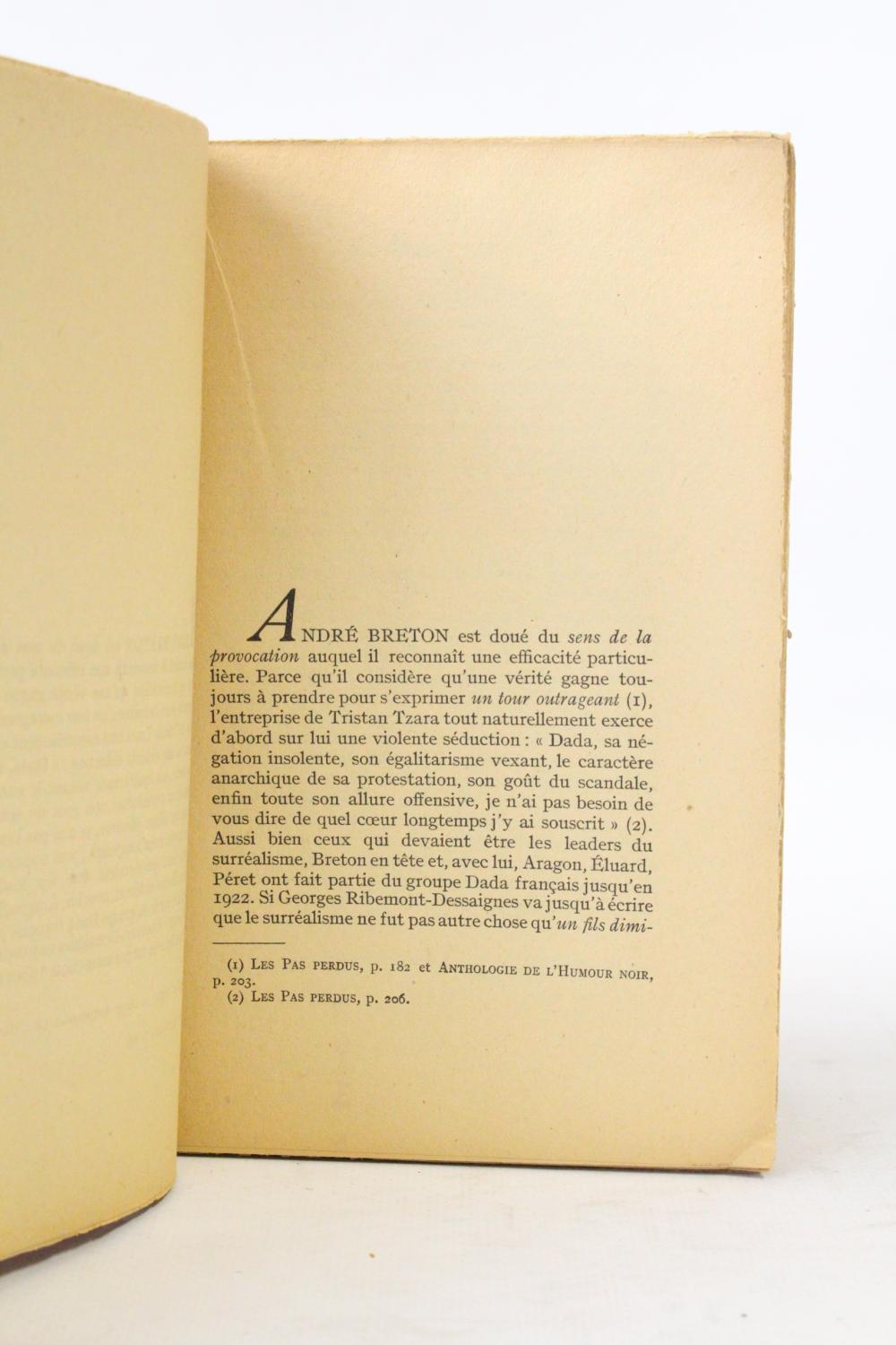 André Breton by MAURIAC Claude: couverture souple (1944) Signed by ...